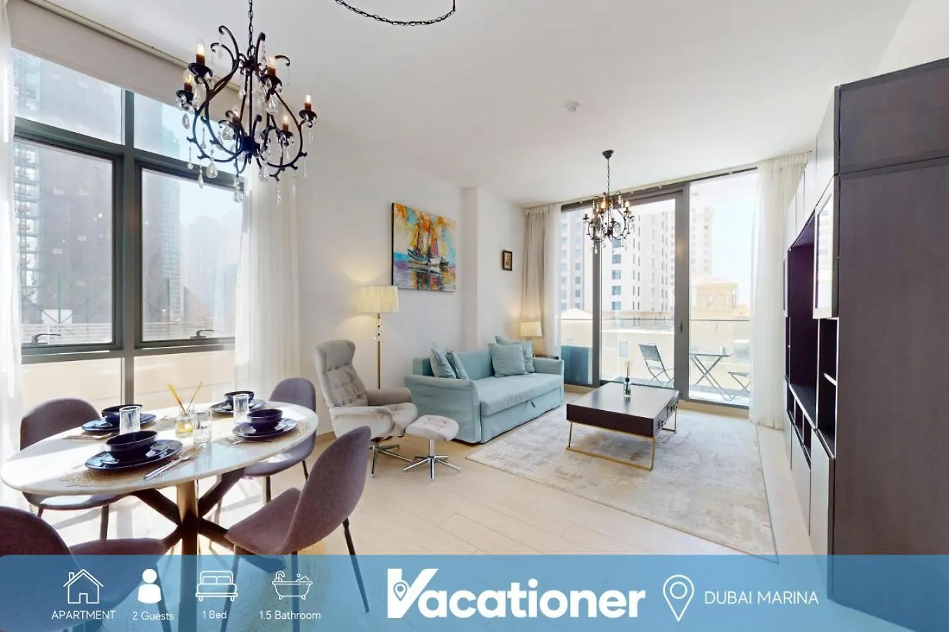 Liv Residences - Airy One Bedroom In Dubai Marina